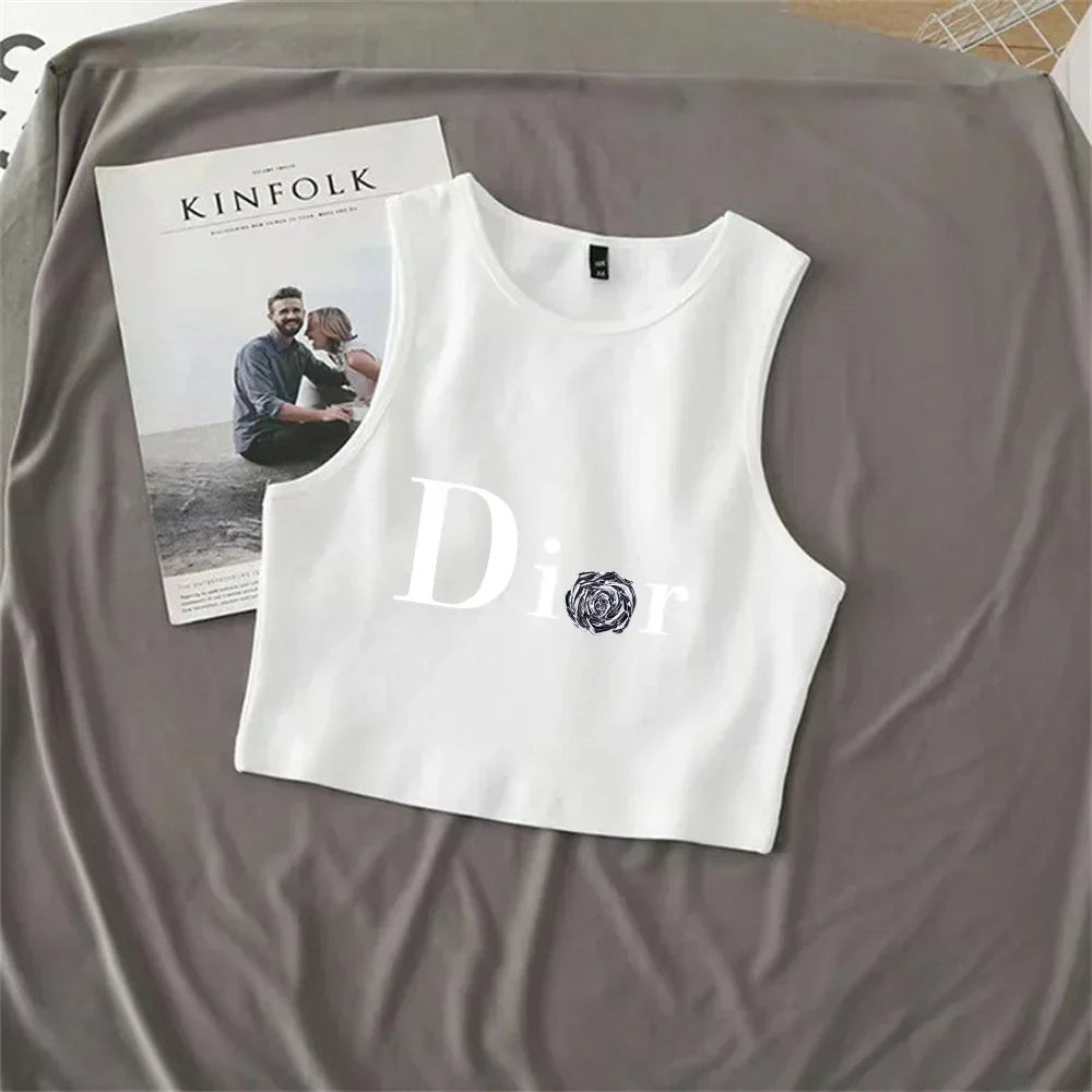 WW | Sommer Neue Damenweste mit Modeinspiriertem Gedrucktem Design, Ein Must-Have Weste für Legere und Coole Sommer