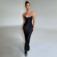 WW | Elegantes Maxikleid Mit Seitenschlitz Für Damen