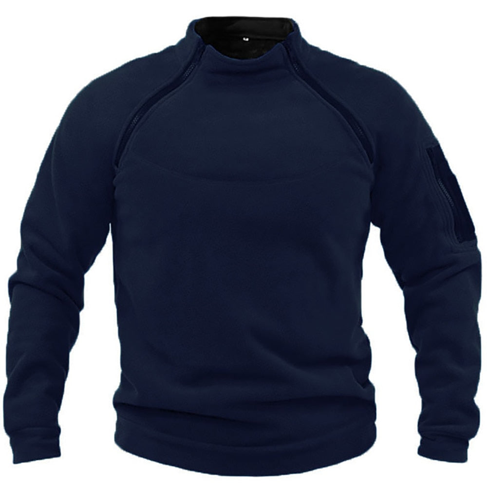 W&W Mode Drunegang Outdoorjacke | Taktische Fleecepullover für die Jagd