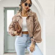 Kuschelige Herbstjacke