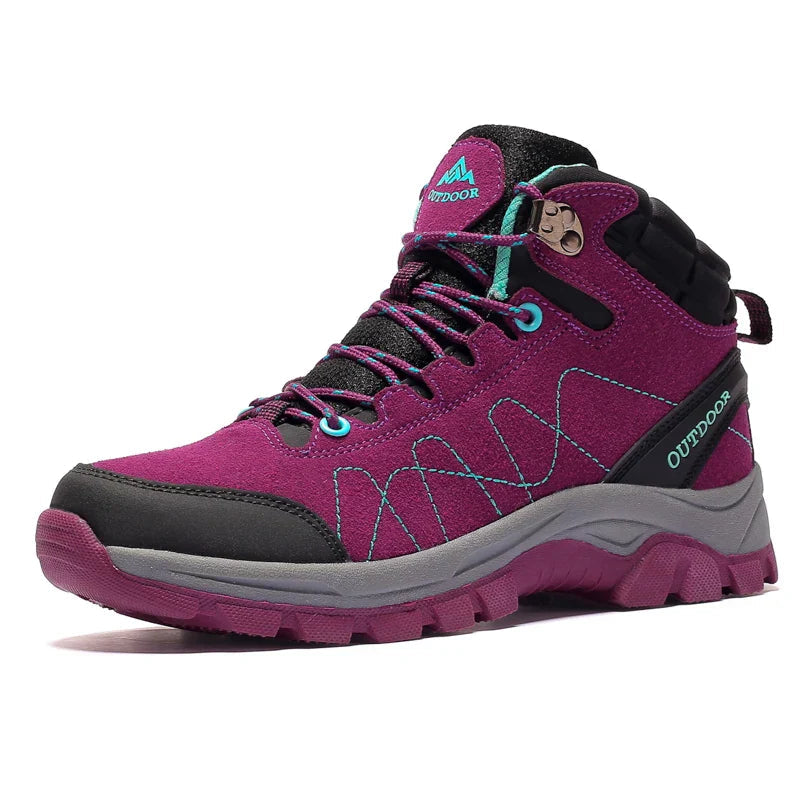 W&W Mode | Langlebige Wasserdichte Wanderstiefel mit Rutschfester Sohle
