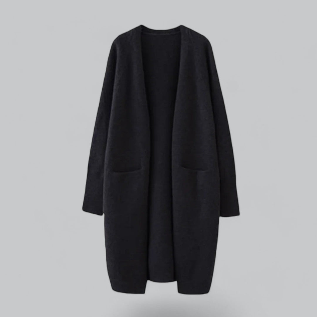 W&W Mode | Klassische lange Damenstrickjacke