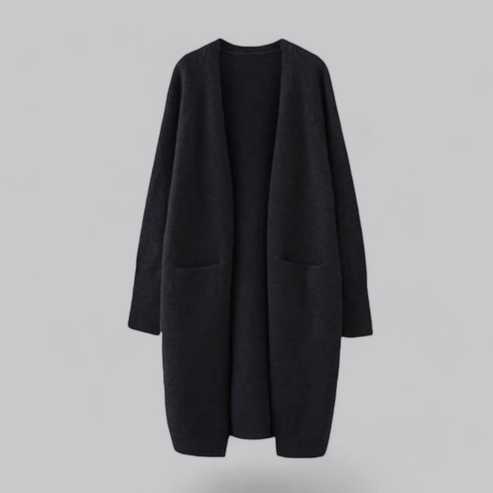 W&W Mode | Klassische lange Damenstrickjacke