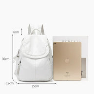 WW | Rucksack Gewaschenes Leder
