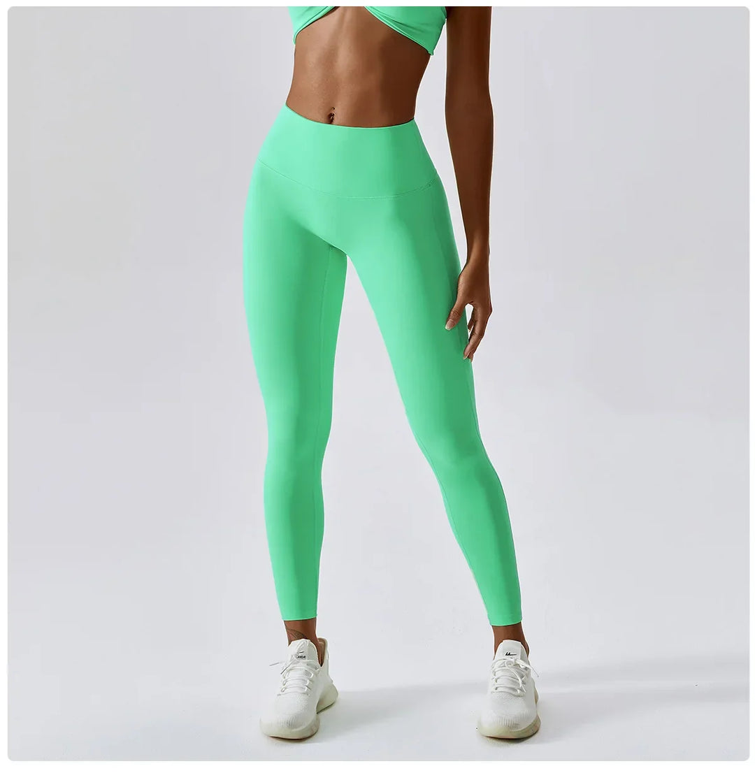 W&W Mode | Atmungsaktive Push-up Yoga Leggings Mit Pfirsich Hebung