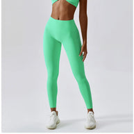 WW | Atmungsaktive Push-up Yoga Leggings Mit Pfirsich Hebung