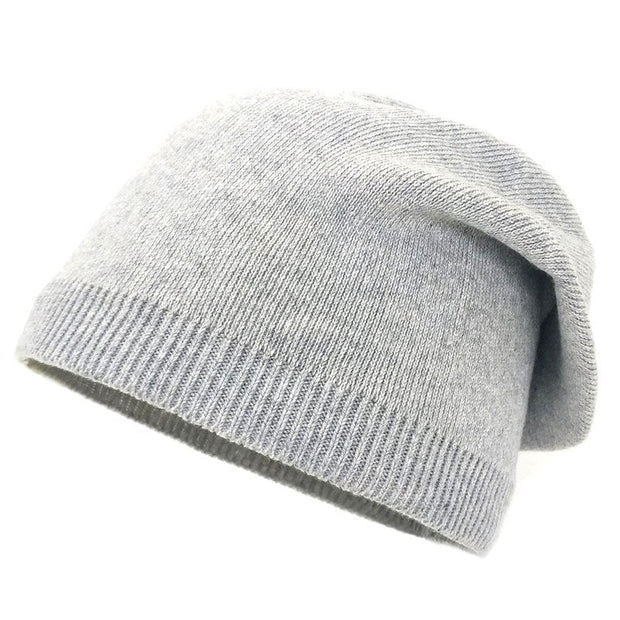 WW Neue Weiche Dünne Gestrickte Mütze | Damenmütze für Draußen