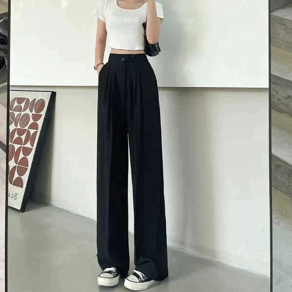 WW - Damen Chic Weite Bein Hosen