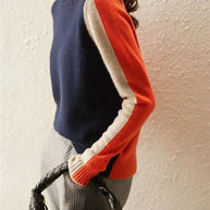Color-Blocking-Pullover