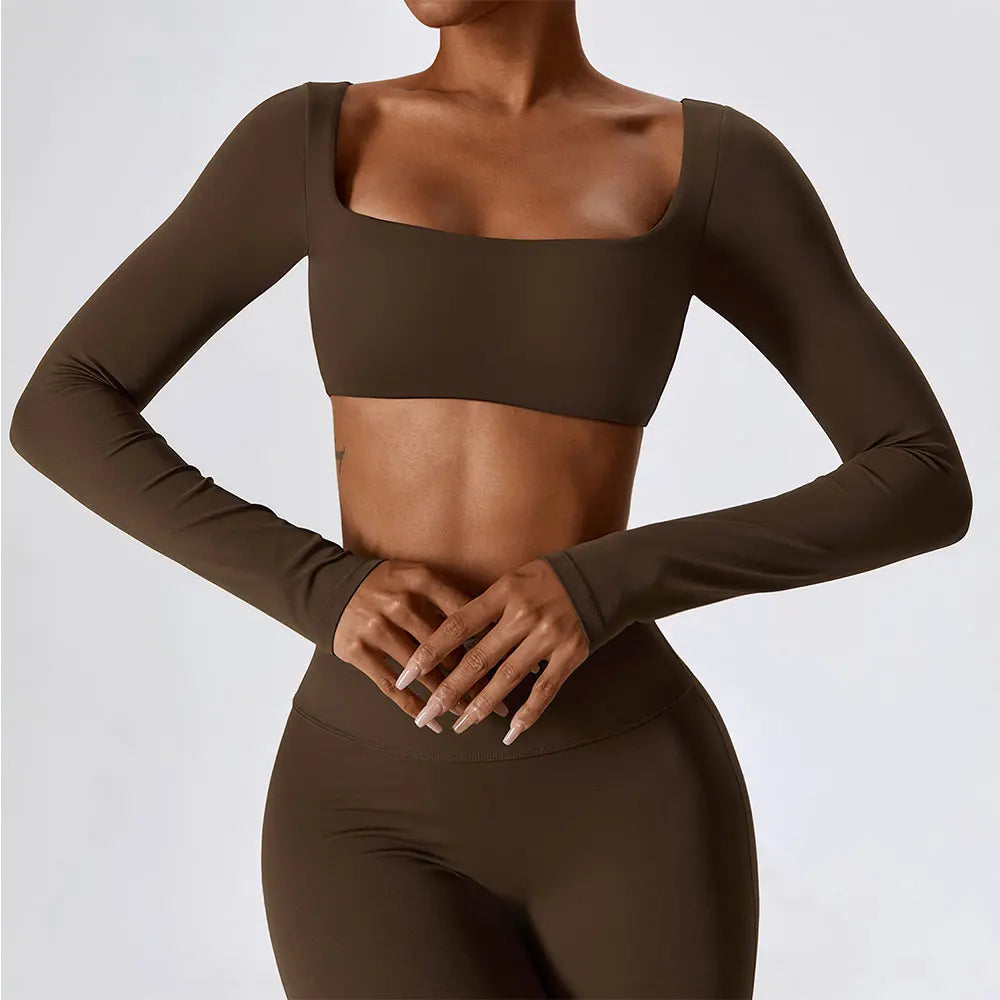 WW | Kurzes Yoga Top Für Damen