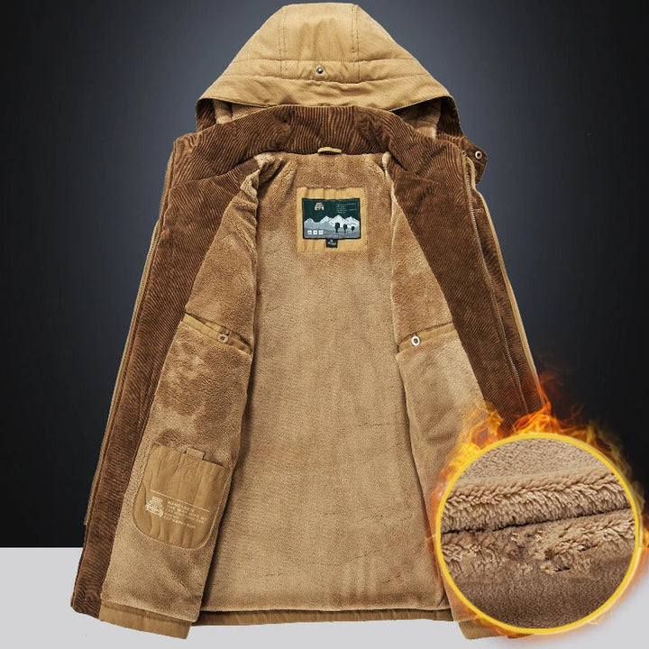 W&W Mode - Winter Fleecejacke für Herren