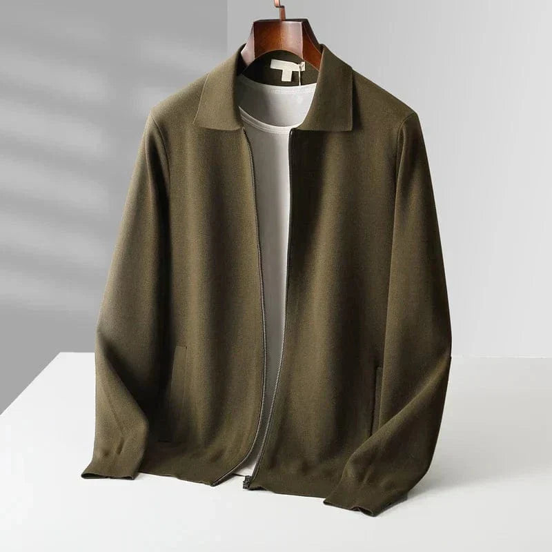 WW | Stilvolle Jacke Aus Merinowolle