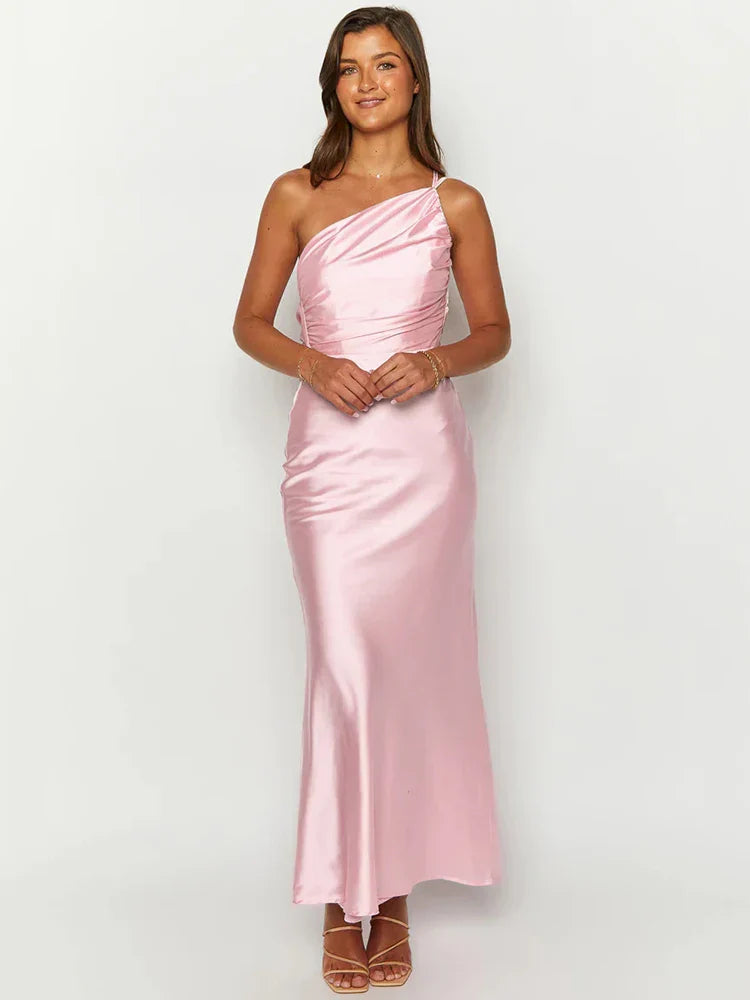 WW | Elegantes Maxikleid ohne Rücken für einen raffinierten Look