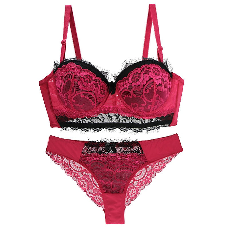 WW | Spitze Push Up Lingerie Set
