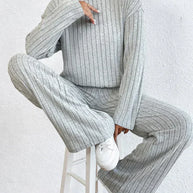 Darlene™ - Strickhose und Rollkragenpullover für Frauen