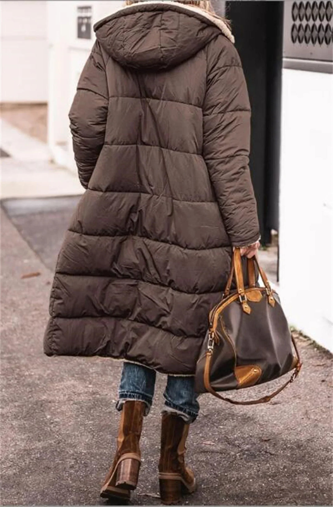 W&W Mode | Winterkapuzen-Steppjacke für Damen
