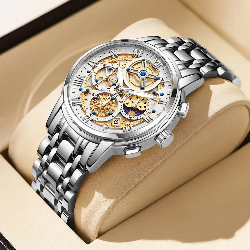 WW | Stilvolles Geschäftliches Quartz Herrenarmbanduhr