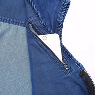 WW | Jeansweste Mit Mehreren Taschen Für Herren