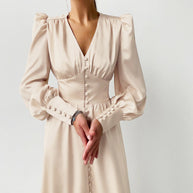 WW | Elegante Satinkleider