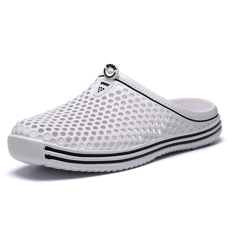 W&W Mode | Weiche Sohle, Wasserdichte Unisex Sandalen