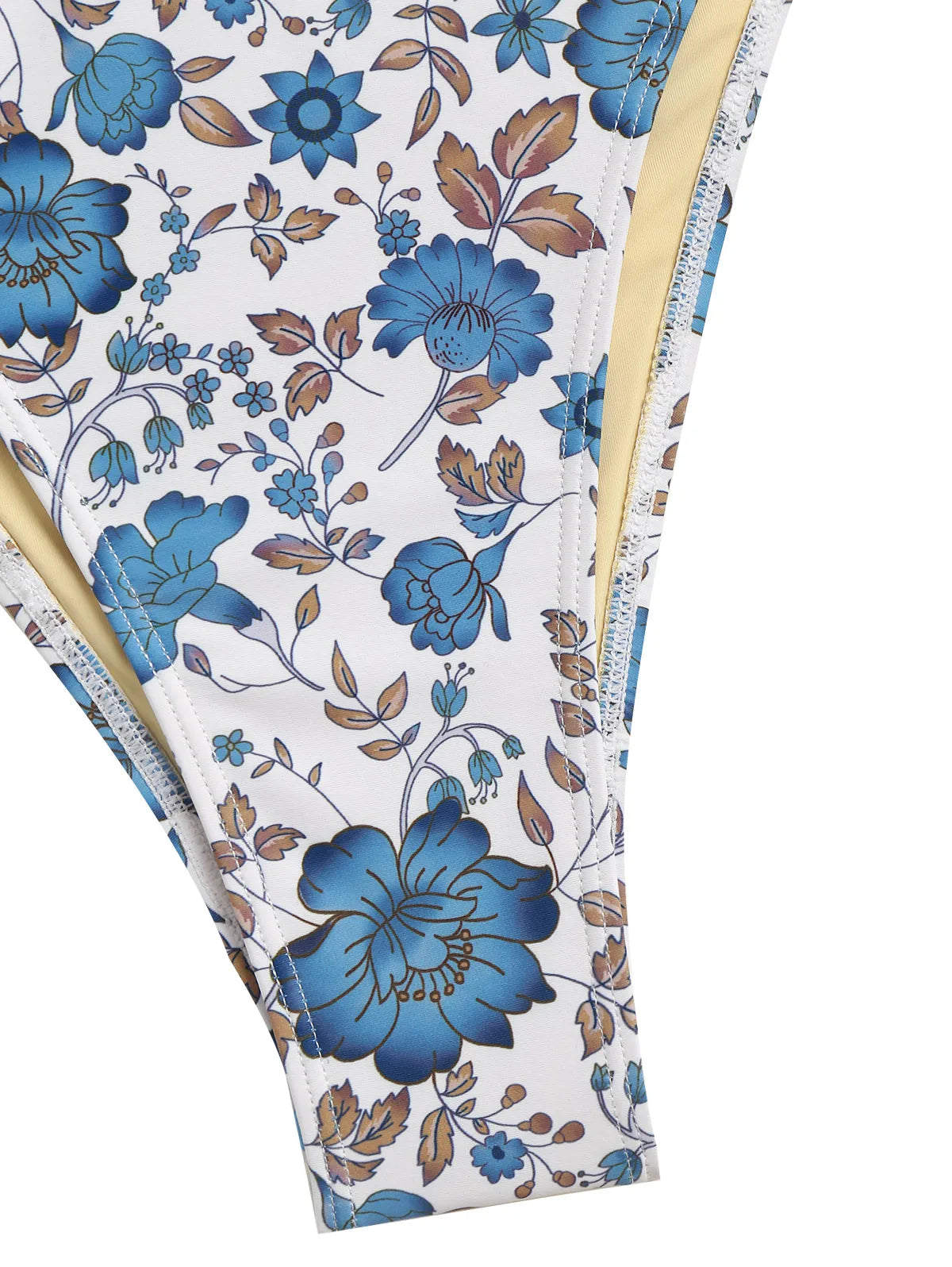 WW - Hoch geschnitten - Blumenmuster - Sommer