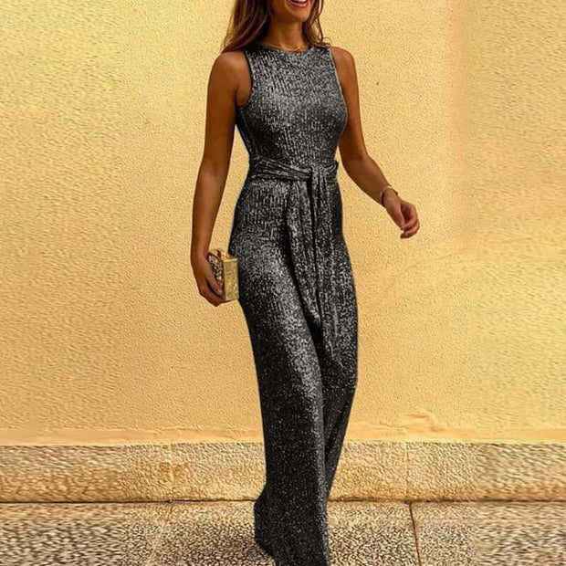 WW | Jumpsuit mit einem Schulterträger und verstellbarem Bund