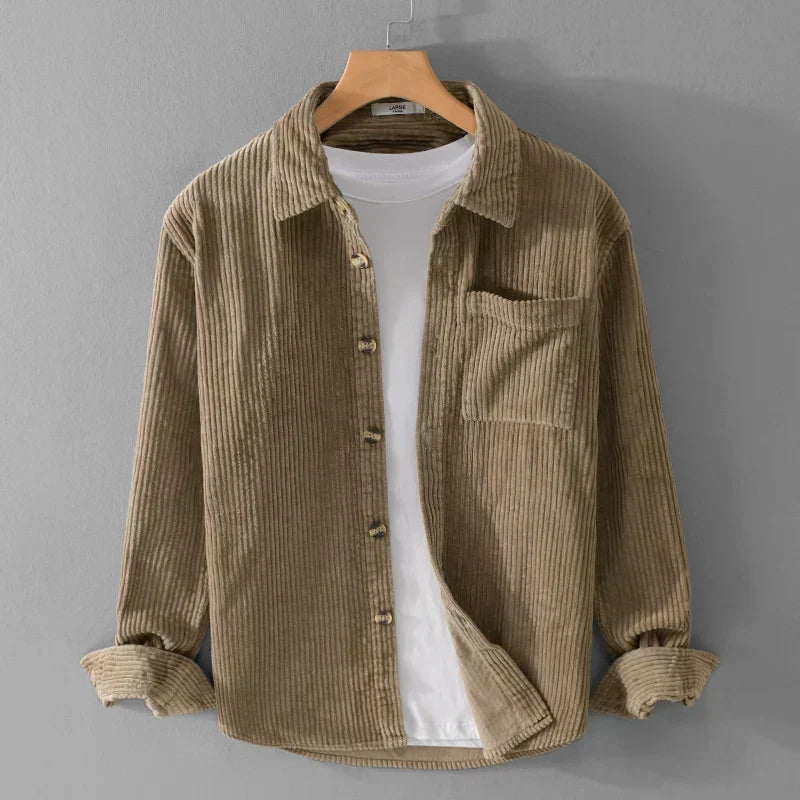 W&W Mode | Lässige Cordjacke Für Herren