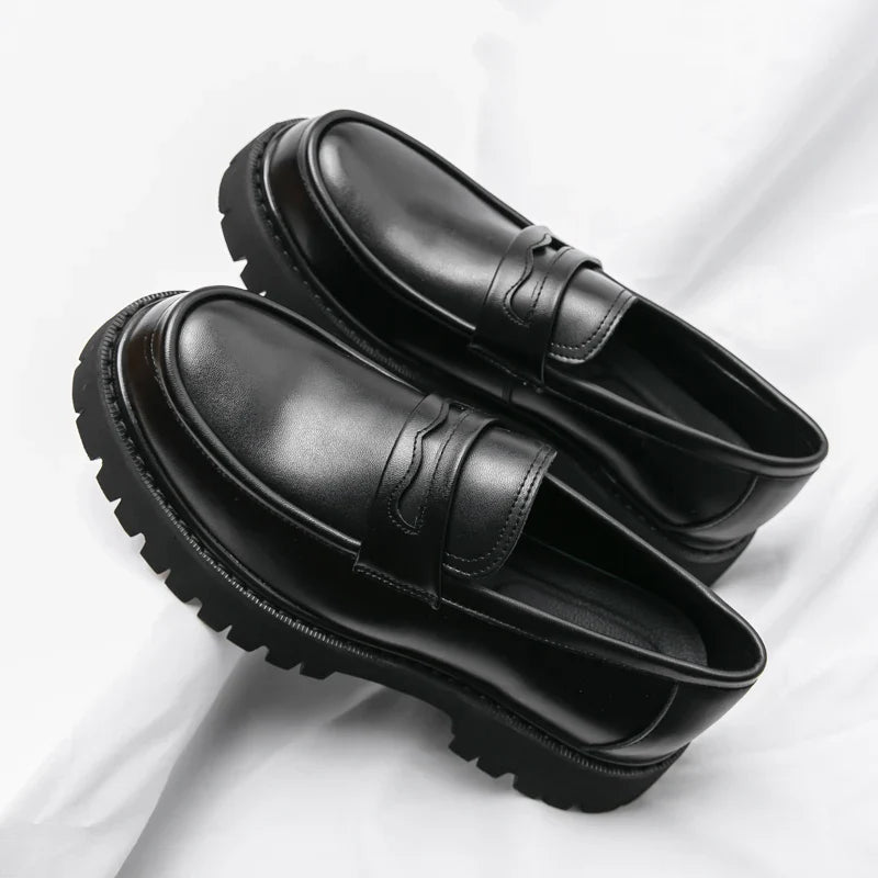 WW | Premium Geschäftliche Herren Loafers Hohe Sohle