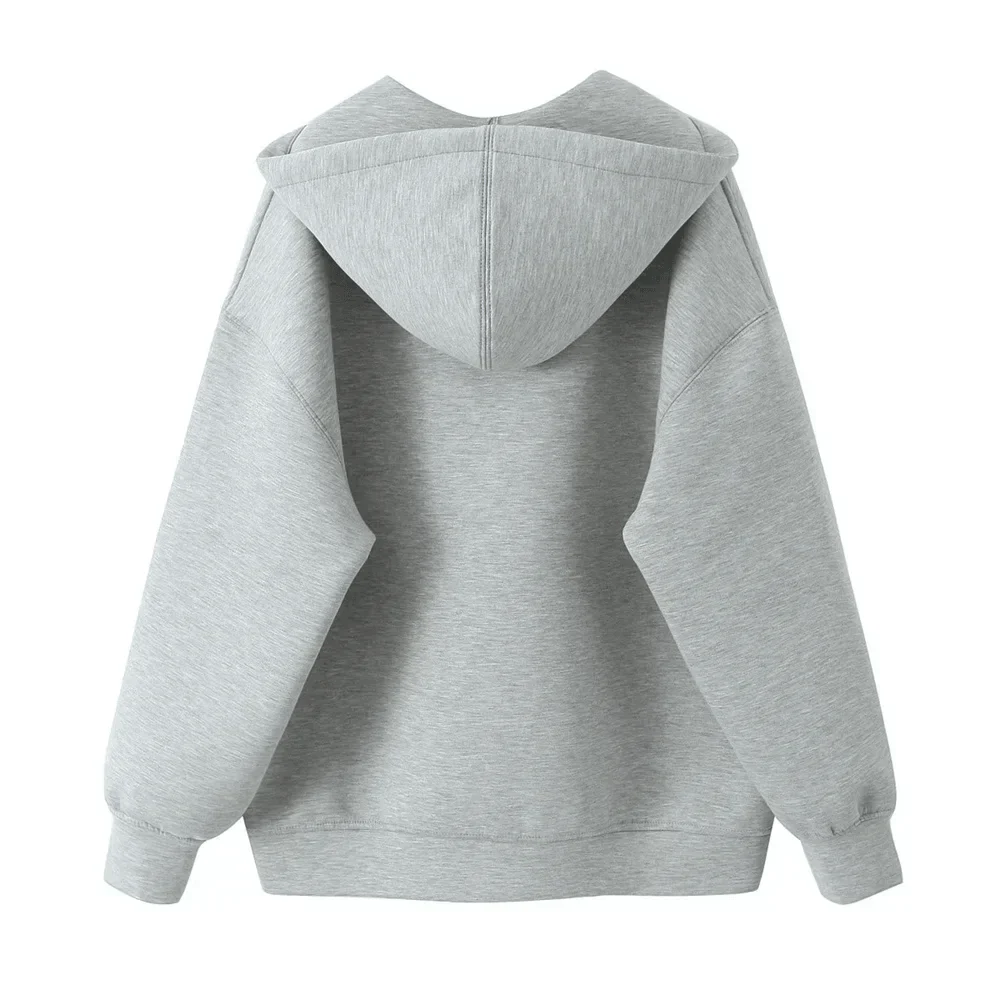 Warm Hoodie Damenweste
