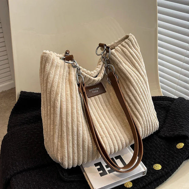 WW | Damen Cord Handtasche