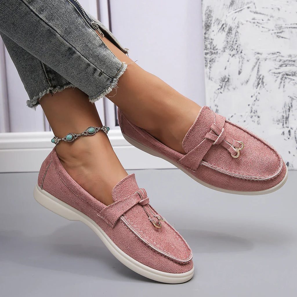 WW | Damen Leder Slipper Für Den Herbst Und Frühling
