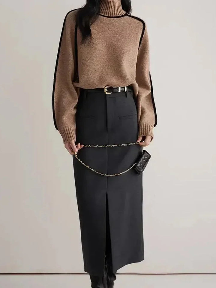 W&W Mode | Warme Damen Rollkragenpullover || Winter