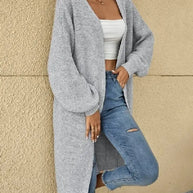 Modischer Langer Pullover