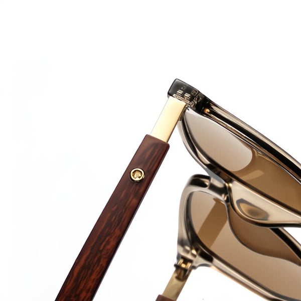 WW | Klassische Quadratische Sonnenbrille Raffiniert & Komfortabel