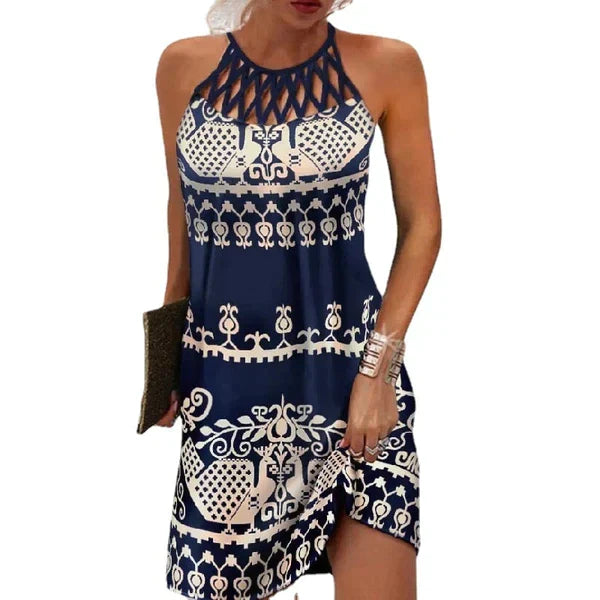 Isabeau™ Frau Halter Sommerkleid