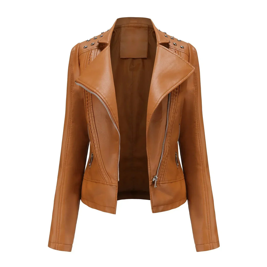 WW | Elegante Lederjacke Für Damen.