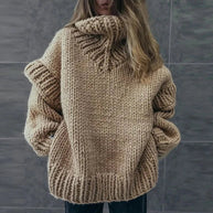 WW | Oversized Sweatshirt Mit Rollkragen