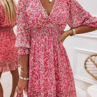 Sunspark™ - Sexy Sommerkleid mit V-Ausschnitt