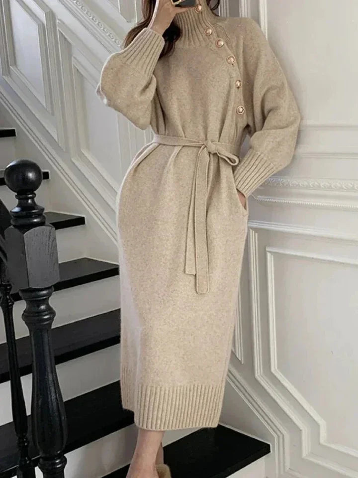 W&W Mode - Elegantes Pulloverkleid