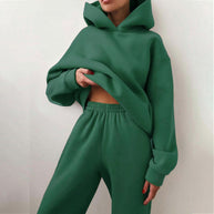 WW - Bequemer Kapuzen-Zweiteiler im Oversize-Look