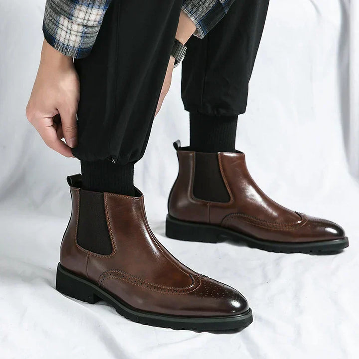 W&W Mode | Stiefel Aus Echtem Leder