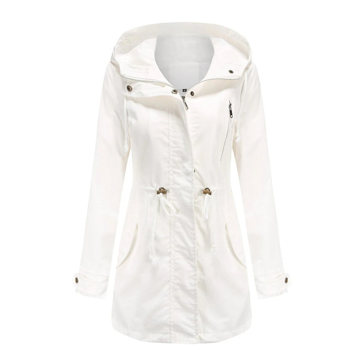 W&W Mode Elegante Wasserdichte Outdoor Regenjacke Für Damen | Perfekt Für Outdoor-Aktivitäten