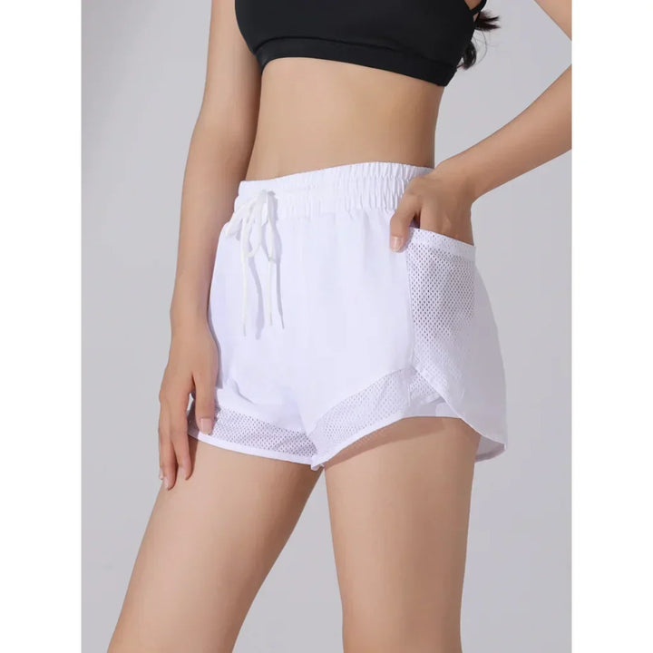 W&W Mode | Hoch Taillierte Sommer Sport Shorts Für Damen