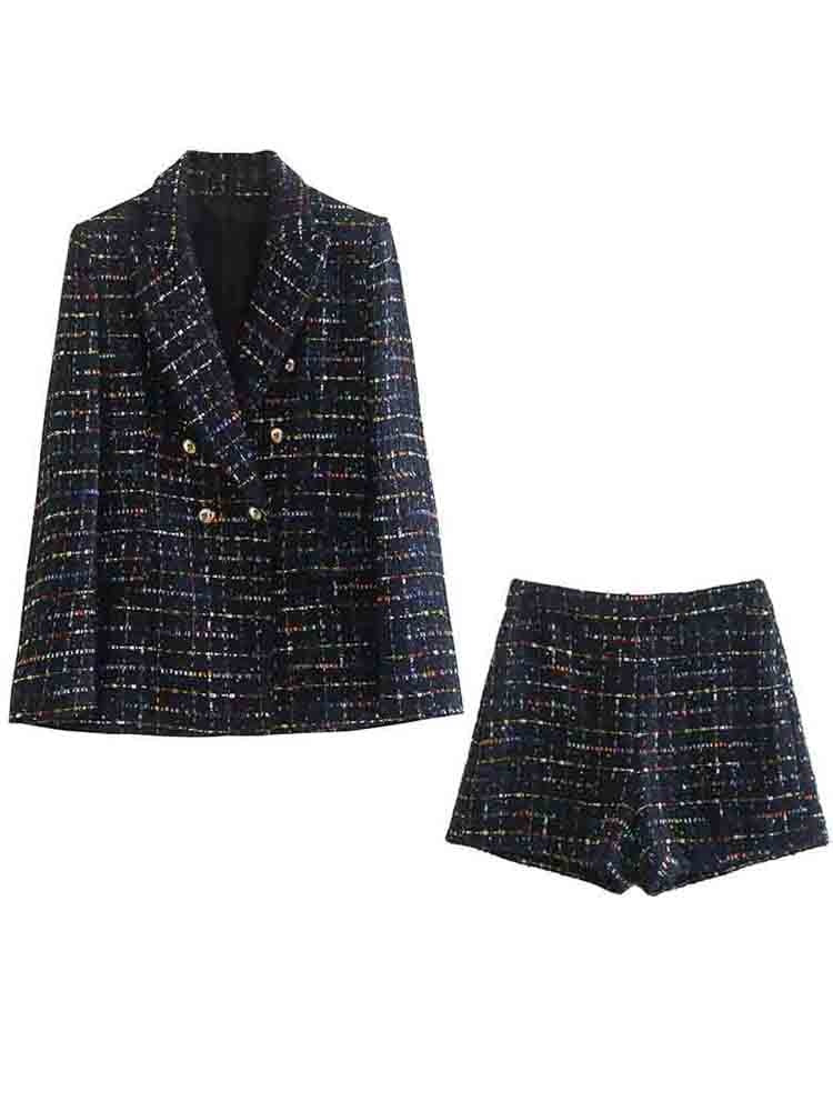 W&W Mode - Damen Wollblazer Bekleidungsset