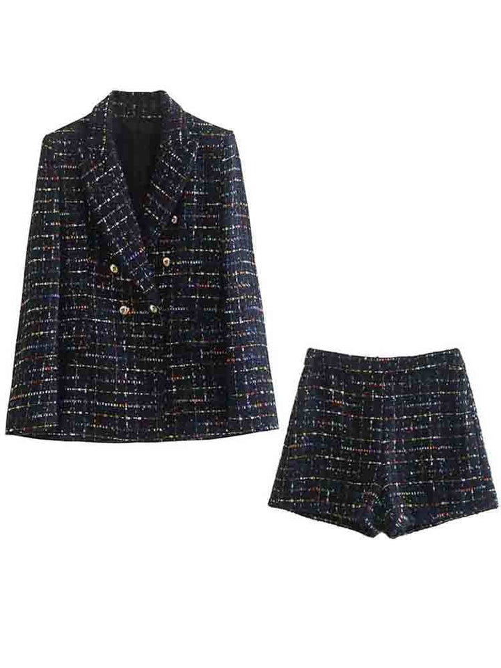 W&W Mode - Damen Wollblazer Bekleidungsset