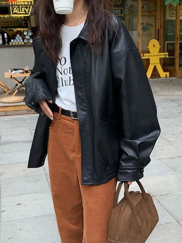 WW | Weinlese Lederjacke