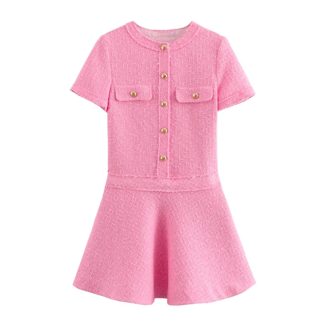 WW Kleid - Slim Fit - Rundhalsausschnitt - Polyester - Sommer
