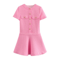WW Kleid - Slim Fit - Rundhalsausschnitt - Polyester - Sommer