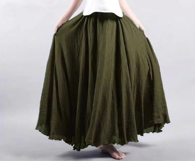 W&W Mode | Maxi Rock Für Damen Luftig & Modisch
