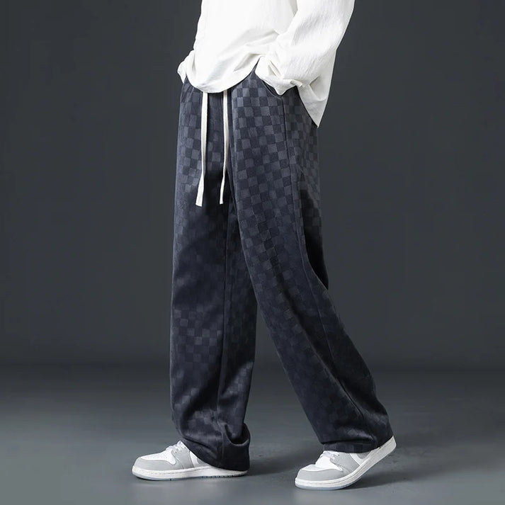 W&W Mode | Stylische Jogginghose Mit Karomuster